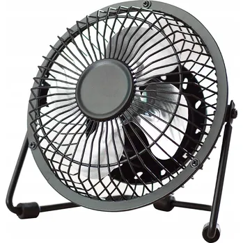 Domácí ventilátor Stolní ventilátor Martom USB ventilátor stojací černý