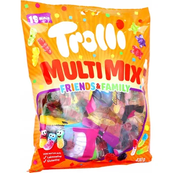 Bonbon Želé bonbóny Trolli Multi Mix 430 g