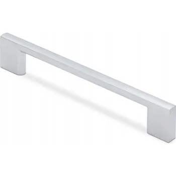 Nábytkové kování Nábytková úchytka klasická stříbrná matná 12 x 0,8 x 2,7 cm