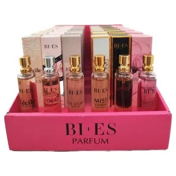 Vzorek parfému BI-ES Parfumy 15ml 36ks + 6testerov