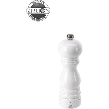 Kuchyňský mlýnek Peugeot Dřevěný mlýnek Paris na sůl u’Select Zirlion, 18 cm, bílý lak 2781000