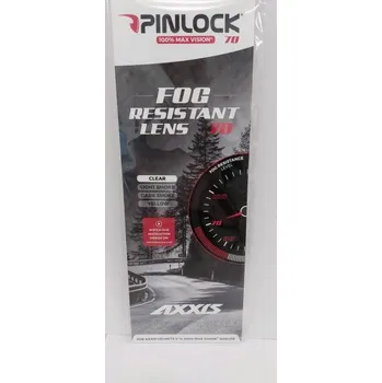 Helma na motorku AXXIS Fólie proti zamlžení AXXIS PINLOCK 70 DKS 218 průhledná Pro DRAKEN S
