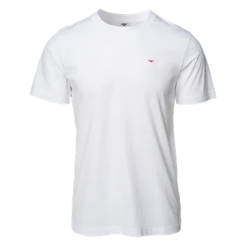 Pánské tričko Pánské Tričko s krátkým rukávem HI-TEC PLAYO II M000276276 – Bílá 3XL