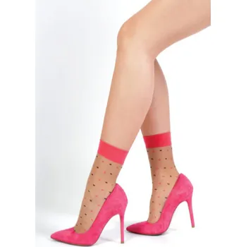 Pánské ponožky DÁMSKÉ VZOROVANÉ PONOŽKY MISS nero UNI