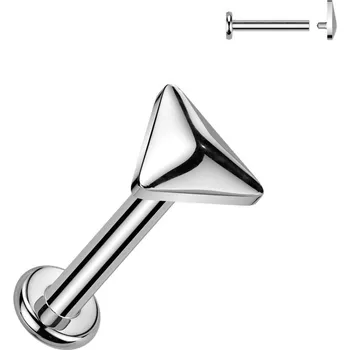 Piercing Šperky4U Piercing do brady - labreta TITAN - TIT1574-1208