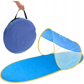 Stan Plážový Stan Martom , modrý, s krytem, ​​k sestavení vlastním sestavením