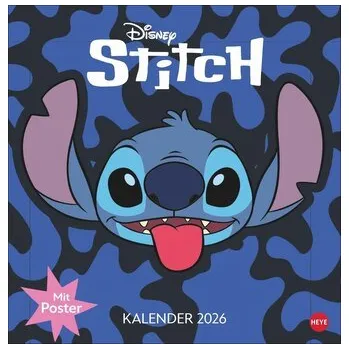 Komiks pro dospělé Stitch Broschurkalender 2026