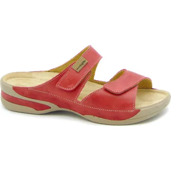 Dámská obuv Medistyle dámská zdravotní pantofel Zuzana Barva: Červená, Velikost EU: 35