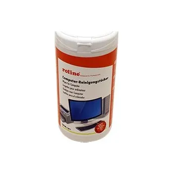 ROLINE Vlhčené ubrousky na plast a kov, 100ks - 19.04.4100