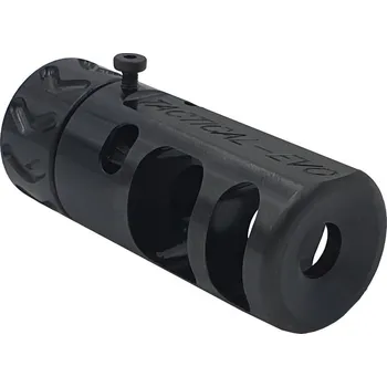 TACTICAL EVO | Úsťová brzda SAR2 (BRYNÝR) - Barva Černá (chemické černění BRYNÝR), Závit 1/2 x 28UNF, Ráže do 7mm (cal. 265) sar2b