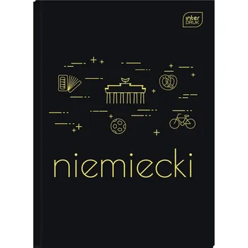 Set školních potřeb Brulion w kratkę A5. 80k 70g. Niemiecki