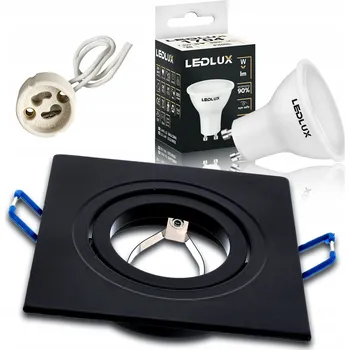 Žárovka Halogenové pohyblivé svítidlo SPOT KULATÉ STROPNÍ SVÍTIDLO + GU10 LED 3,5W SADA