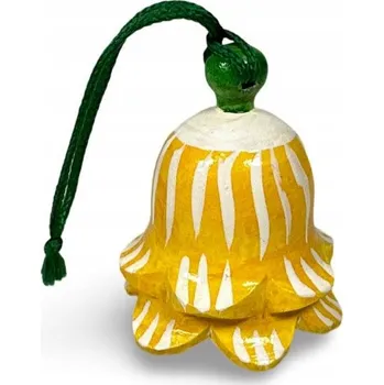 Obraz Dřevěná velikonoční závěska s květinami