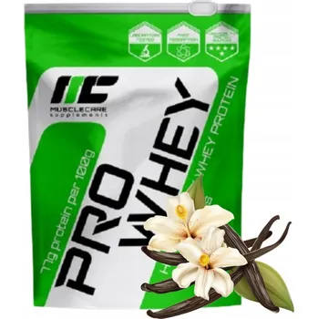 Protein Protein syrovátkový koncentrát - WPC Muscle Care prášek 900 g vanilková příchuť