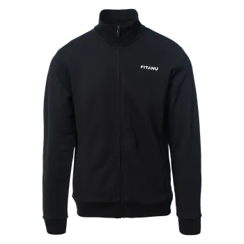 Pánská mikina Pánská Mikina FITANU FALI M000242622 – Černá S
