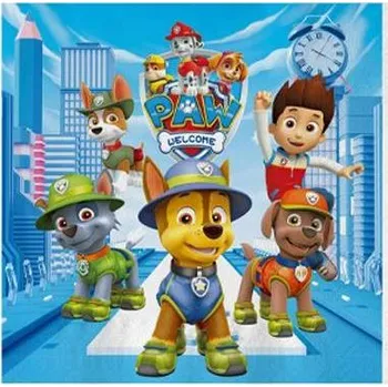Papírový ubrousek Papírové ubrousky 33x33cm 10ks Paw Patroll - Cakesicq