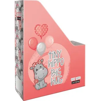 box na sešity skládací A4 Lollipop Thiny Hippo 24