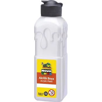 Výtvarná barva Barva akrylová 180g bílá NC-1005