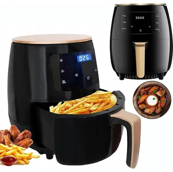 fritéza Horkovzdušná fritéza 6 l air fryer, horkovzdušná trouba 2400 W, 6 l