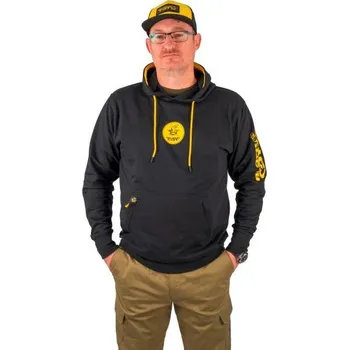 Rybářské oblečení Black Cat Mikina Black Hoody vel. S