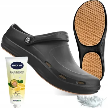 Pracovní obuv Zdravotní Kosmetické Pantofle Dřeváky Pěnové Ultra Lehké FitClog Basic 41