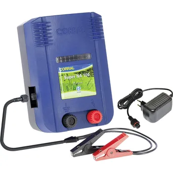 Pro koně Corral Zdroj k ohradníku NA100 DUO, 230V/12V Corral, blue