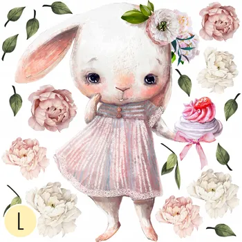 Samolepící dekorace Samolepka na zeď Zaplanowane králíček 50 x 100 cm