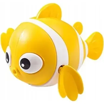 Hračka pro nejmenší Rybička / Ryba / Natahovací / Hračka do vany / Vana / Voda / Žlutá