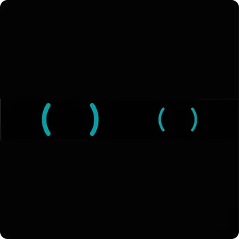 Splachovací tlačítko Wisa Nea Duo elektronické bezdotykové splachování pro nádrže Liv 3800, SKLO/černá