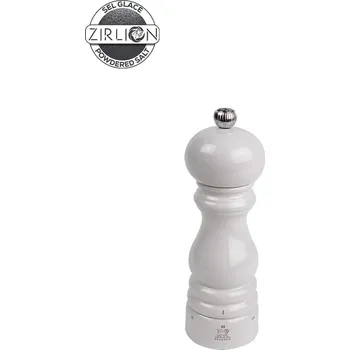 Kuchyňský mlýnek Peugeot Dřevěný mlýnek ParisRama na sůl u’Select Zirlion, 18 cm, perleťově šedá 4349000