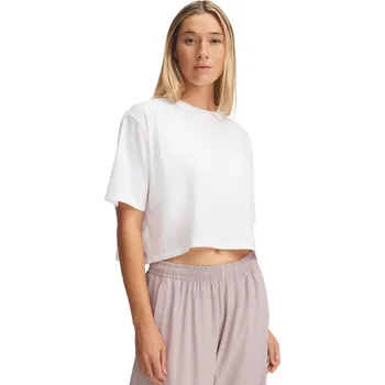 Dámské tričko Dámské Tričko s krátkým rukávem UNDER ARMOUR UA RIVAL SS 1389721-100 – Bílá XS