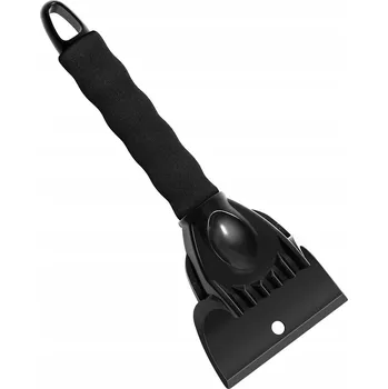 Autoškrabka Černá ŠKRABKA NA OKNA 26 cm masivní plastová