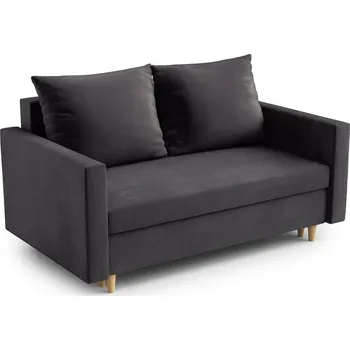 Sedací souprava Rozkládací pohovka LENA Tmavě šedá