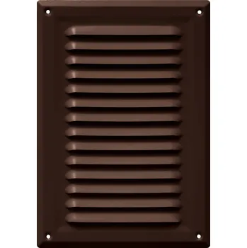 Větrací mřížka Ventilační mřížka Ventilační mřížka WND hnědá