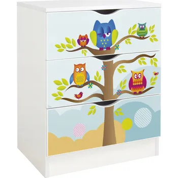 Komoda Komoda Leomark 60 x 42 x 78 cm bílá