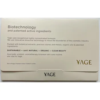 Kosmetická sada Yage sada vzorků bestsellerů SRDCE YAGE 5x 1 ml