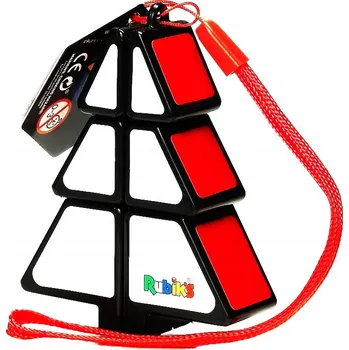 Hlavolam ORIGINÁLNÍ Rubikova kostka 3x3x3 RUBIK'S Vánoční stromek Kostkoland