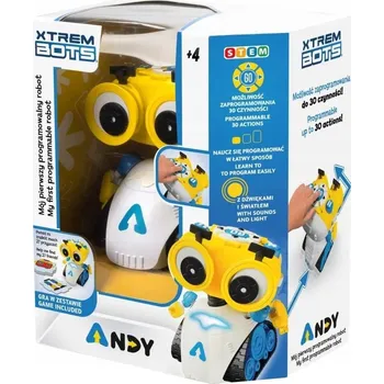 Robot Pro programování a kódování TM Toys Xtrem Bots – Andy - Robot pro výuku programování