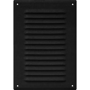 Větrací mřížka Ventilační mřížka Ventilační mřížka WND černá