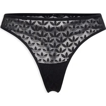 Kalhotky ADIDAS ORIGINALS Women's Thong Briefs Black XL 20-22