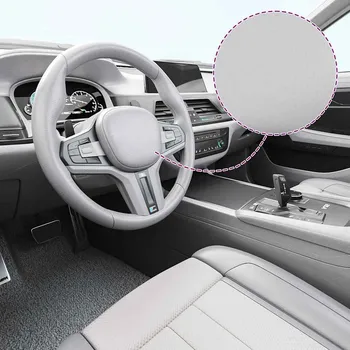 Polep vozidla vidaXL Fólie na auto 2 ks matné stříbrné 100 x 150 cm + 50 x 150 cm