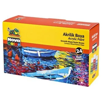 Speciální výtvarná barva barvy akrylové NC-2009 24ks 17ml