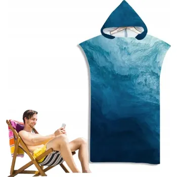 Dámské pončo Pončo Amaza vel. univerzální modrá