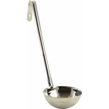 Naběračka Inox Naběračka nerez 12 cm stříbrná