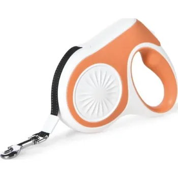 Vodítko pro psa Samonavíjecí vodítko 5 m oranžová