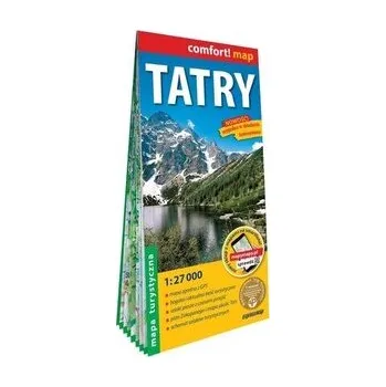 Cestování Comfort! map Tatry 1:27 000 w.2025