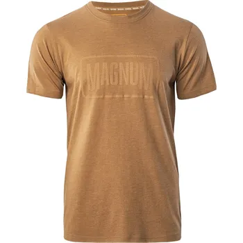 Pánské tričko Pánské Tričko s krátkým rukávem MAGNUM MAGNUM ESSENTIAL T-SHIRT 2.0 M000149266 – Hnědá M