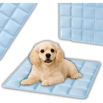 Pelíšek pro psa MATA CHŁODZĄCA PRO PSA KOČKU ZVÍŘATA GELOVÁ VODĚODOLNÁ PELÍŠEK 45 X 45 CM