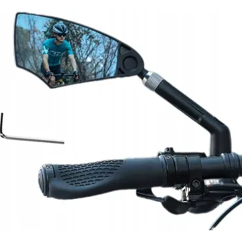 Zrcátko na kolo LEVÉ ZPĚTNÉ ZRCÁTKO NA ŘÍDÍTKA KOLA, KOLOBĚŽKY