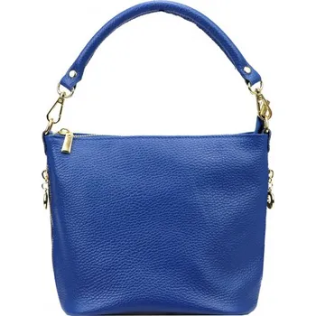 Kožená kabelka Patrizia 419-040 GOLD - modrá